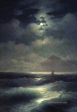  russisch malerei - Meerblick vom Mondlicht 1878 Verspielt Ivan Aiwasowski russisch